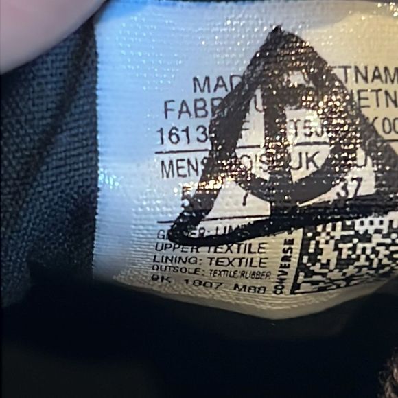 Converse Chuck Taylor All Star Laceless Studded Low Top Shoes size 7 custom made - Picture 7 of 10